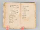 Almanach des Prisons [ Edition originale ] Ou anecdotes sur le r&eacute;gime int&eacute;rieur de la Conciergerie, du Luxembourg, ect., et sur diff&eacute;rens prisonniers ...