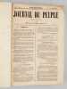 Journal du Peuple. Paraissant tous les jours (290 num&eacute;ros du N&deg; 1 du Jeudi 2 mars 1848 au n&deg; 291 du Jeudi 28 d&eacute;cembre 1848 - Ann&eacute;e 1848 compl&egrave;te sauf ...