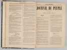 Journal du Peuple. Paraissant tous les jours (290 num&eacute;ros du N&deg; 1 du Jeudi 2 mars 1848 au n&deg; 291 du Jeudi 28 d&eacute;cembre 1848 - Ann&eacute;e 1848 compl&egrave;te sauf ...