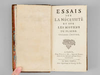 Essais sur la nécessité et sur les moyens de plaire