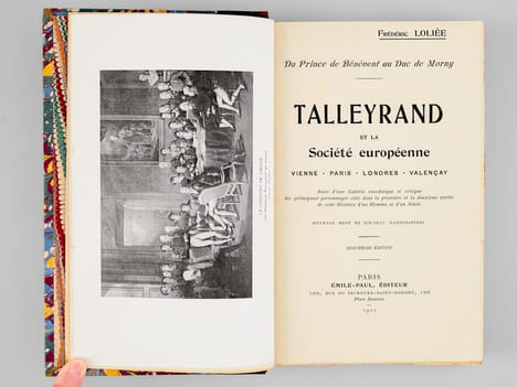 Talleyrand et la Société Française, du Prince de Bénévent au Duc de Morny [ Avec : ] Du Prince de Bénévent au Duc de Morny. Talleyrand et la Société ...