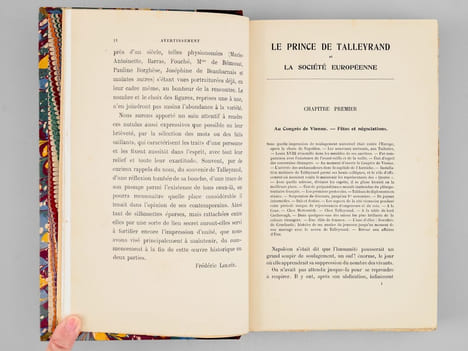 Talleyrand et la Société Française, du Prince de Bénévent au Duc de Morny [ Avec : ] Du Prince de Bénévent au Duc de Morny. Talleyrand et la Société ...