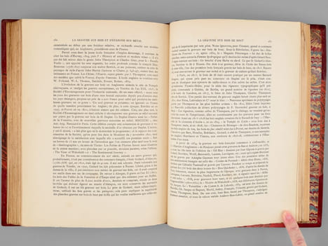 La Gravure sur bois et d'épargne sur métal du XIVe au XXe siècle.. GUSMAN, Pierre