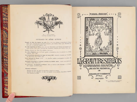 La Gravure sur bois et d'épargne sur métal du XIVe au XXe siècle.. GUSMAN, Pierre