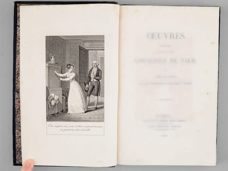 Oeuvres complètes de Madame la Princesse Constance de Salm (4 Tomes - Complet) Tome 1 : Epîtres. Discours , Tome 2 : Sapho. Cantates. Poésies diverses ...