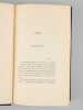 Choses vues [ Edition originale - Exemplaire sur papier de Hollande ]. HUGO, Victor
