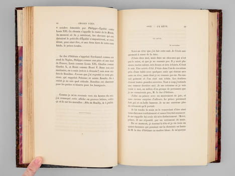 Choses vues [ Edition originale - Exemplaire sur papier de Hollande ]. HUGO, Victor