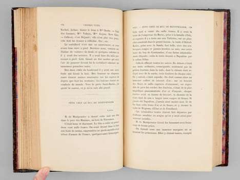 Choses vues [ Edition originale - Exemplaire sur papier de Hollande ]. HUGO, Victor