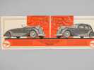 La nouvelle Aigle Huit 1937. La nouvelle 8 cylindres Chenard-Walcker 1937. CHENARD-WALCKER