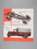 Les nouveaux camions Ford. Une gamme incomparable. [ Ch&acirc;ssis 16 CV, 4 cycl. 4 vitesses mod&egrave;le BB - Ch&acirc;ssis 10 CV, 4 cylindres 4 vitesses ]. COLLECTIF ...