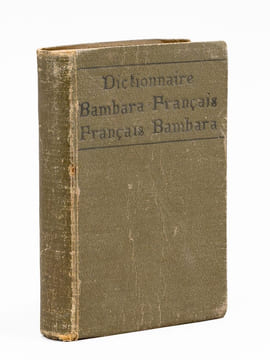 Dictionnaire bambara-francais et francais-bambara. SAUVANT, Mgr