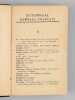 Dictionnaire bambara-francais et francais-bambara. SAUVANT, Mgr