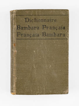 Dictionnaire bambara-francais et francais-bambara. SAUVANT, Mgr