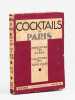 Cocktails de Paris pr&eacute;sent&eacute;s par RIP illustr&eacute;s par Paul Colin [ Edition originale ]. RIP ; COLIN, Paul ; [ THENON, Georges-Gabriel ]