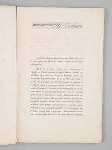 Un Passage de la Cordillère des Andes. Passe de la Cumbre entre Mendoza et Santa-Rosa sur la route de Buenos-Ayres a Valparaiso (Amérique du Sud) en 1860 [ Edition originale - Livre dédicacé par l'auteur ]