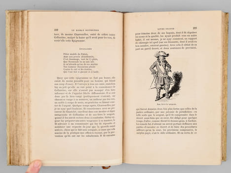 Le Roman bourgeois. Ouvrage comique par Antoine Furetière. FURETIÈRE, Antoine ; (JANNET, Pierre ; ROBAUDI, Alcide)
