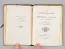 Les Auteurs dramatiques et les Th&eacute;&acirc;tres de province aux XVIIe et XVIIIe si&egrave;cles [ Edition originale - Un des 2 exemplaires sur parchemin ].. ...