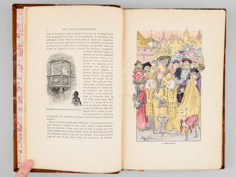 Les Contes drolatiques (3 Tomes - Complet). BALZAC, Honoré de ; (ROBIDA, Albert)