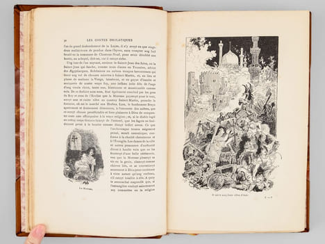 Les Contes drolatiques (3 Tomes - Complet). BALZAC, Honoré de ; (ROBIDA, Albert)