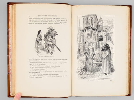 Les Contes drolatiques (3 Tomes - Complet). BALZAC, Honoré de ; (ROBIDA, Albert)
