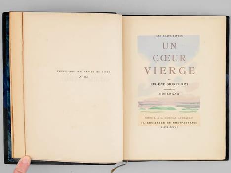 Un Coeur vierge. . MONTFORT, Eugène ; (EDELMANN)