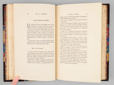 Les Duels célèbres. . VAUX, Baron de ; (SCHOLL, Aurelien ; BELLECOUR ; BERNI-BELLECOUR ; MESPLÈS ; JEANNIOT ; LIPHART, E. de ; SAINT-PIERRE, G. ; ...