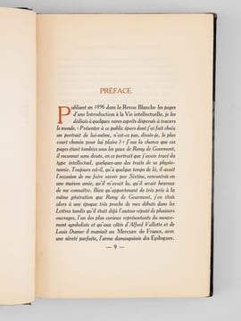 Esthétique de la langue française. La déformation – La métaphore – Le cliché – Le vers libre – Le vers populaire. . GOURMONT, Rémy de ; (DUFY, Raoul)