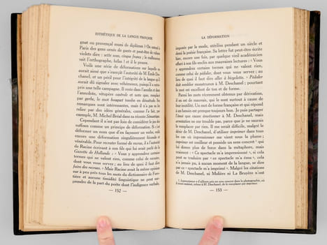 Esthétique de la langue française. La déformation – La métaphore – Le cliché – Le vers libre – Le vers populaire. . GOURMONT, Rémy de ; (DUFY, Raoul)