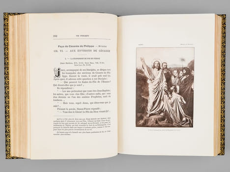 Le Saint Évangile de Notre-Seigneur Jésus-Christ ou les Quatre Évangiles en un seul suivis des Actes des Apôtres.. WEBER, Alfred