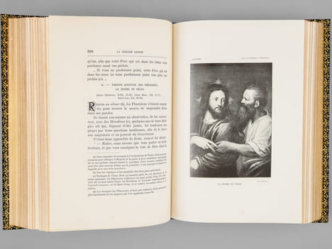 Le Saint Évangile de Notre-Seigneur Jésus-Christ ou les Quatre Évangiles en un seul suivis des Actes des Apôtres.. WEBER, Alfred
