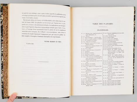 Atlas d'anatomie descriptive du corps humain. Quatrième partie. Appareil génito-urinaire, organes de la respiration.. BONAMY, Constantin ; BROCA, Paul ...