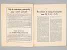 D&eacute;mocratie Nouvelle. Num&eacute;ro sp&eacute;cial : Europe allemande. 7e Ann&eacute;e n&deg; 12 D&eacute;cembre 1953 [ Contient : ] Arrachons le masque europ&eacute;en des U.S.A. - S.S. ; ...
