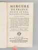Mercure de France d&eacute;di&eacute; au Roi [ Mois de Mai 1783 : num&eacute;ros 18, 19, 20, 21, 22 ] contenant Le Journal Politique des principaux &eacute;v&eacute;nemens de toutes les ...