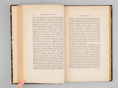 Histoire du règne de Ferdinand et d'Isabelle (4 Tomes - Complet). PRESCOTT, William Hickling ; (RENSON, G.)