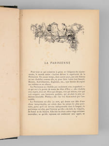 [ L'Art de la Femme : ] Études sur le Costume Féminin [ Suivi de : ] Hygiène de la Parisienne par le Docteur Darfeu [ Suivi de : ] Courrier illustré de la Mode Parisienne par Une Parisienne [Avec : ] Album musical de l'Art de la Femme par Edouard Okolowicz.