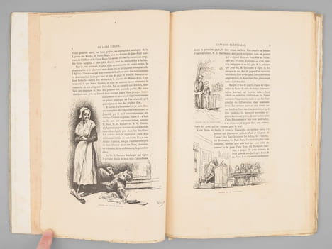 Un livre unique. L'Affaire Clémenceau. Peinte et illustrée [ Edition originale ]. CLARETIE, Jules