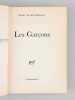 Les Gar&ccedil;ons [ Edition originale - Exemplaire sur Hollande ]. MONTHERLANT, Henry de