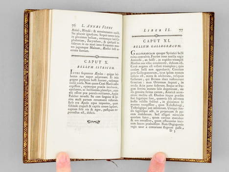 Caii Velleii Paterculi Historiae Romanae libri duo. [ Suivi de : ] L. Annaei Flori Epitome Rerum Romanarum Libri IV. VELLEIUS PATERCULUS, Caius ; ...