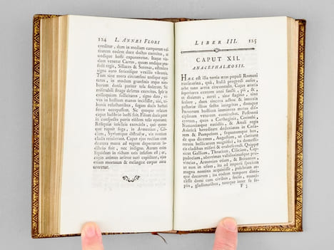 Caii Velleii Paterculi Historiae Romanae libri duo. [ Suivi de : ] L. Annaei Flori Epitome Rerum Romanarum Libri IV. VELLEIUS PATERCULUS, Caius ; ...