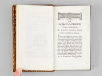 Caii Velleii Paterculi Historiae Romanae libri duo. [ Suivi de : ] L. Annaei Flori Epitome Rerum Romanarum Libri IV