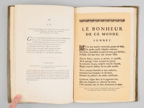 Les Rimes de Christophe Plantin. . PLANTIN, Christophe ; (SABBE, Maurice)