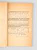 La barre du S&eacute;n&eacute;gal. Un cas de malthusianisme &eacute;conomique. Un fleuve sans issue. Une riche colonie inexploit&eacute;e [ Edition originale ]. MADA, Commandant ...