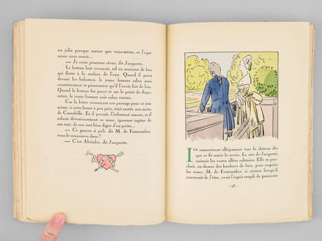 Les nouvelles Leçons d'Amour dans un Parc. BOYLESVE, René ; (CARLÈGLE)
