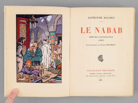Le Nabab. Moeurs parisiennes. DAUDET, Alphonse ; (ROUSSEAU, Pierre)