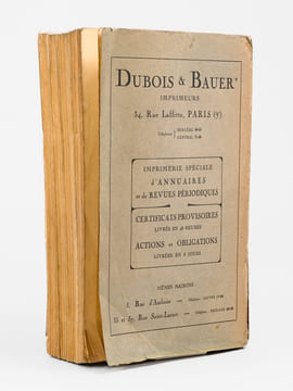 Annuaire du Gouvernement général de l'Afrique occidentale française. Année 1922. Collectif