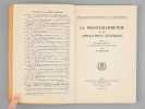 La photogramm&eacute;trie et ses applications g&eacute;n&eacute;rales (2 Tomes - Complet) Tome I : Principes g&eacute;n&eacute;raux et restitution des clich&eacute;s isol&eacute;s ; Tome II : ...