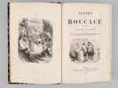 Contes de Boccace. BOCCACE, Jean ; (BARON, Henri ; JOHANNOT, Tony ; EMY, Hyacinthe ; NANTEUIL, C&eacute;lestin ; GRANDVILLE, Jean-Jacques ; PINOT, Charles ; ...