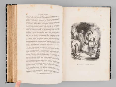 Contes de Boccace. BOCCACE, Jean ; (BARON, Henri ; JOHANNOT, Tony ; EMY, Hyacinthe ; NANTEUIL, Célestin ; GRANDVILLE, Jean-Jacques ; PINOT, Charles ; ...