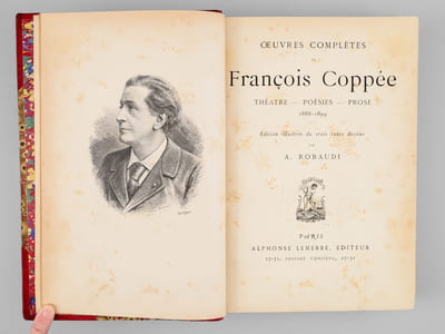 Oeuvres complètes de François Coppée. Théâtre - Poésies - Prose. 1888-1899