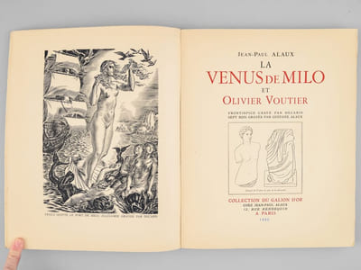 La Vénus de Milo et Olivier Voutier [ Livre dédicacé par l'auteur ]